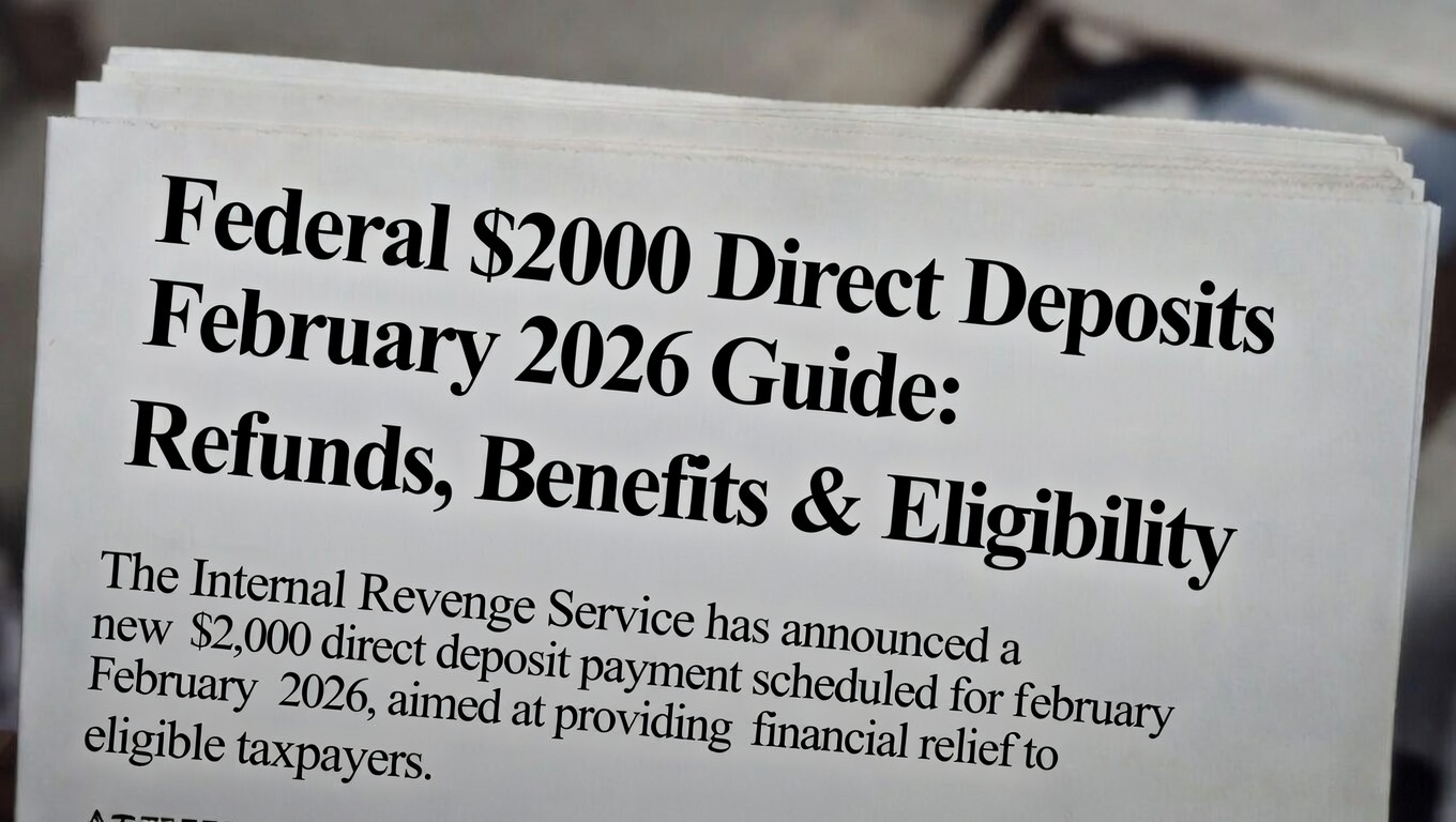 $2000 Direct Deposits February 2026