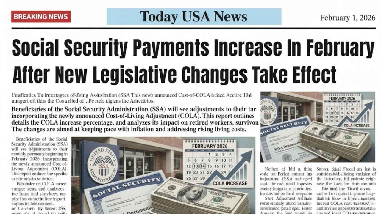 Social Security Payments Increase in February