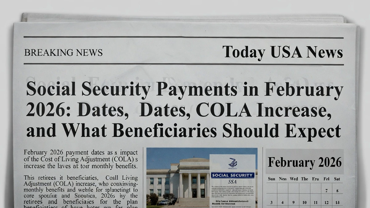 Social Security Payments in February 2026