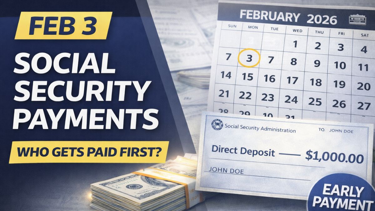 Social Security Starts February 3 Payments