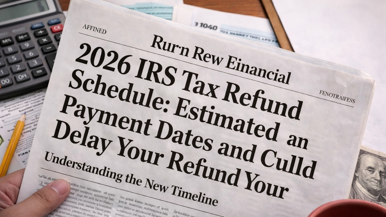 IRS Tax Refund Deposit Schedule 2026