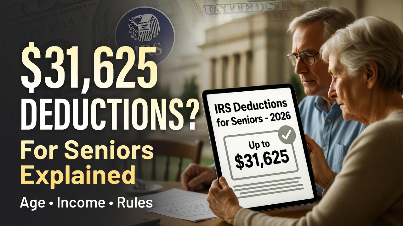 $31,625 IRS Deductions for Seniors Explained