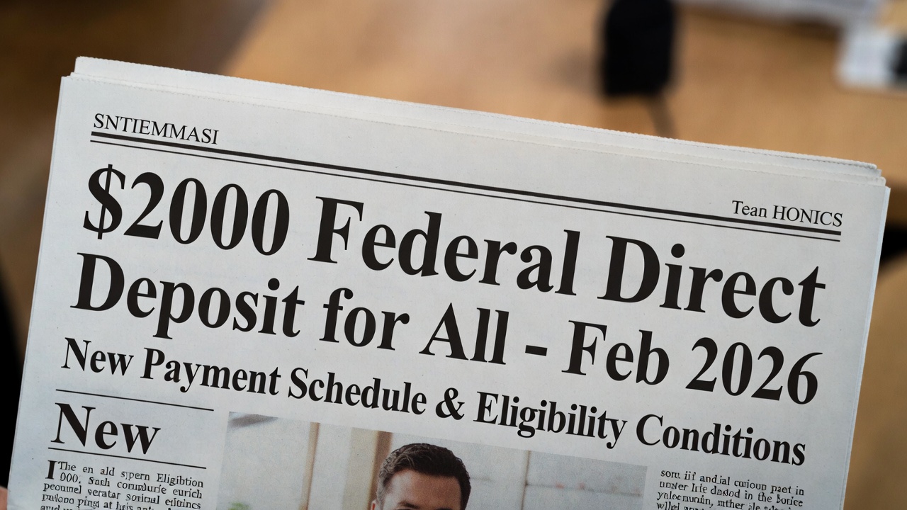 $2000 Federal Direct Deposit for All