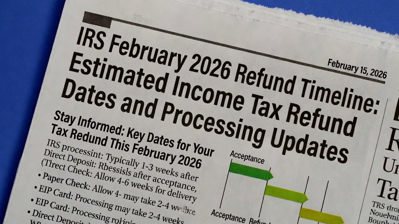 IRS February 2026 Refund Timeline